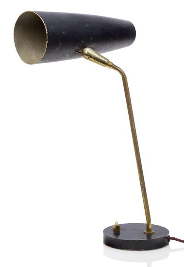 Rotaflex, a desk lamp c.1960, signed Rotaflex to collar and...