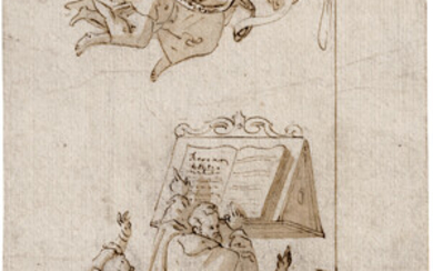 Rovere, Giovanni Battista della – zugeschrieben. Biblische Lesung mit Engeln