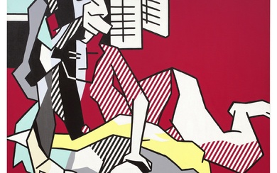 Roy Lichtenstein Woman Reading