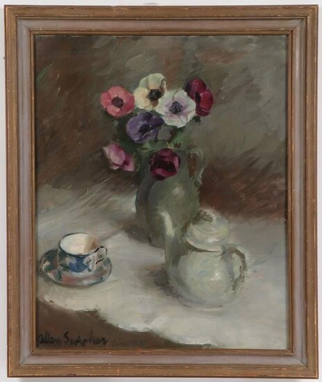 SIGNED AND DATED AMERICAN PAINTING, 1930