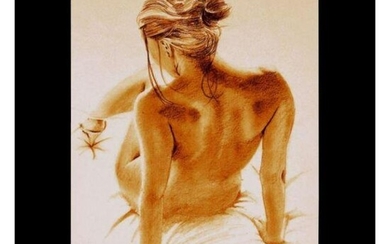 Signed & Numbered Limited Edition Nude Study Giclee