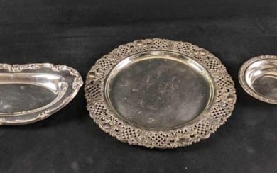 Silver Plated Trays Unbranded Assorted Silver Plate
