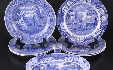 Spode The Blue Room Collection Plate and Other Tableware