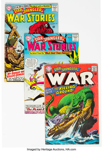 Star Spangled War Stories Group of 8 (DC,...