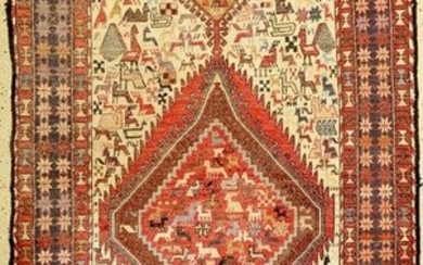 Sumakh, Persia, approx. 40 years, wool on cotton