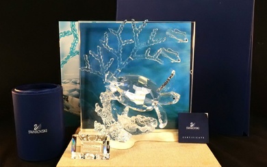 Swarovski Wonders of the Sea Eternity Figurine with Plaque