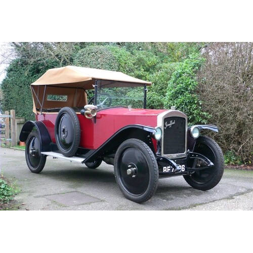 The only known example...1921 Jouffret Four Seater Tourer / ...