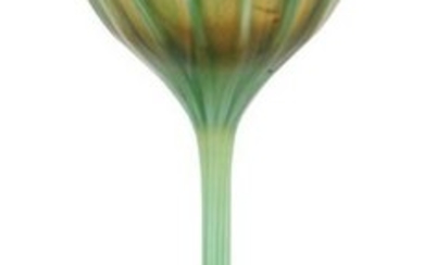 Tiffany Studios Favrile Glass Floriform Vase