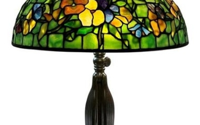 Tiffany Studios "Pansy" Table Lamp