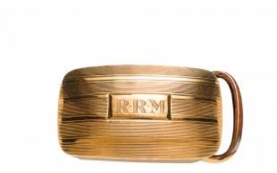 Tiffany & Co. 14kt Gold Belt Buckle