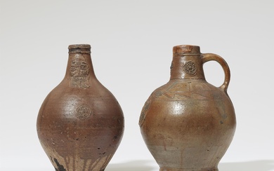 Two Frechen salt glazed stoneware jugs