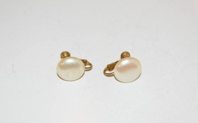 Vintage Marvella Pearl Earrings