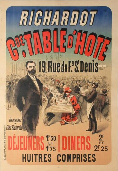 Vintage Poster - French Hall Poster