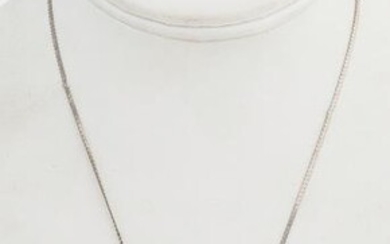 Vintage Silver Rhodochrosite Pendant Necklace