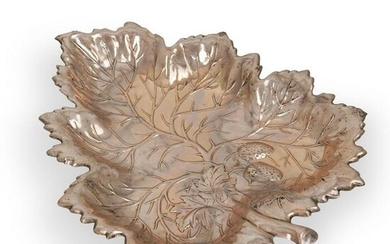 Wallace Sterling Silver Leaf Shaped Dish