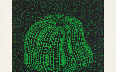 Yayoi Kusama, Pumpkin Green (GSQ)