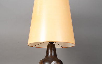 ceramic table lamp, 20. Jh.