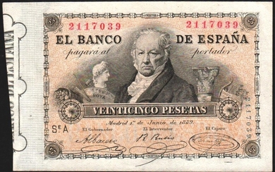 1 de junio de 1889. 25 pesetas. EBC