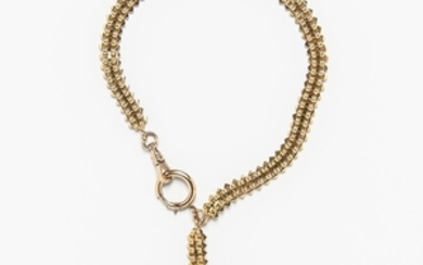 14kt Gold Watch Chain and Fobs