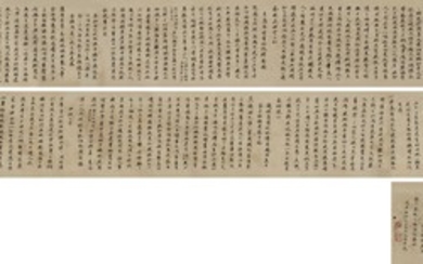 ESSAYS AND POEMS IN REGULAR SCRIPT, Wang Wenzhi 1730-1802