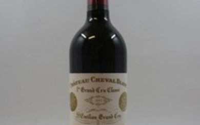 1 bouteille CHÂTEAU CHEVAL BLANC 2001 1er GCC (A) Saint Emilion (étiquette léger tachée)