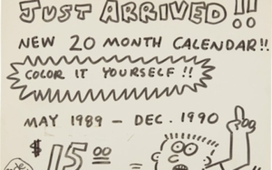 Keith Haring, Pop Shop Signage (Calendar)
