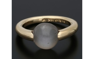 18 kt. Gold - Ring Chrysoberyl