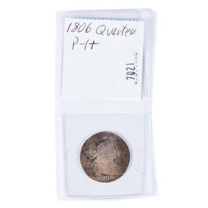 1806 Draped Bust Quarter - Poor 1+