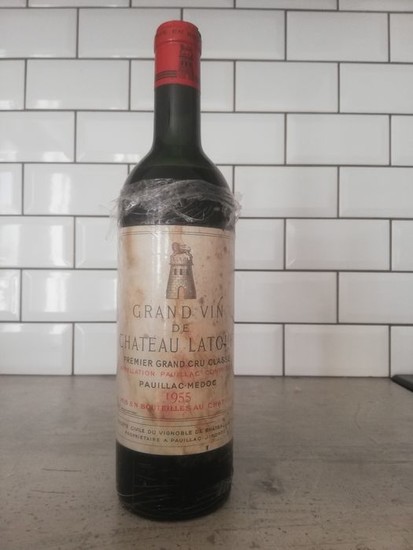 1955 Chateau Latour - Pauillac 1er Grand Cru Classé - 1 Bottle (0.75L)