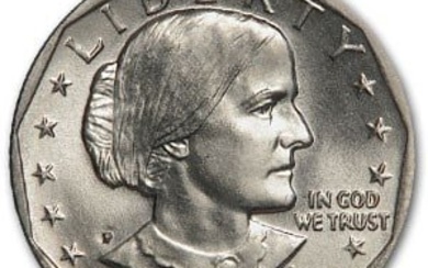 1980-P Susan B. Anthony Dollar BU