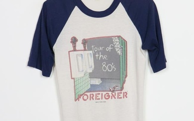 1980s Foreigner Tour Of The 80s Jersey Shirt