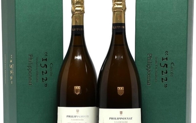2 bts. Mg. Champagne Brut “Cuvée 1522”, Philipponnat 2008 A (hf/in). Oc....