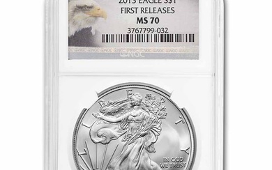 2013 American Silver Eagle MS-70 NGC