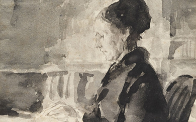 ALBERT ANKER (1831-1910), Anna Anker-Rüfli