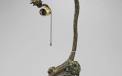 Bronze Figural Lamp