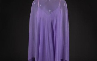 Dress and Cape, 1977. Designed by Edith Head, made by