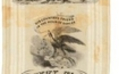 "HENRY CLAY PRIDE OF AMERICA" 1844 RIBBON.