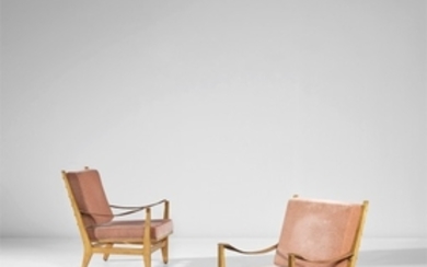 Ignazio Gardella, Pair of rare armchairs
