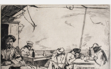 James Abbott McNeill Whistler, (1834-1903) - Soupe a Trois Sous, 1859
