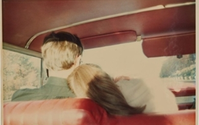 Nan Goldin, Kim and Mark in the Red Car, Newton, MA, 1978