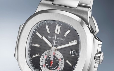 Patek Philippe, Ref. 5980/1A A rare and attractive stainless steel chronograph wristwatch with date and bracelet