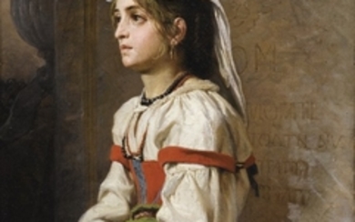 PORTRAIT OF A YOUNG ROMAN WOMAN, Nikolai Andreevich Koshelev