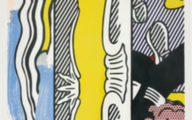 Roy Lichtenstein, Two Paintings: Dagwood, from Paintings Series