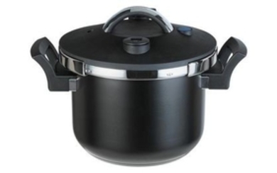 Tower 6 Litre Sure Touch Pressure Cooker - Black