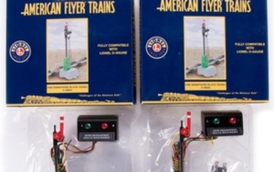 Two AF S 6-49835 Semaphore Signals