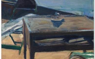 Richard Diebenkorn (1922-1993), Table and Folding Chair