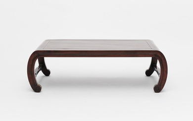 A Chinese rosewood low table