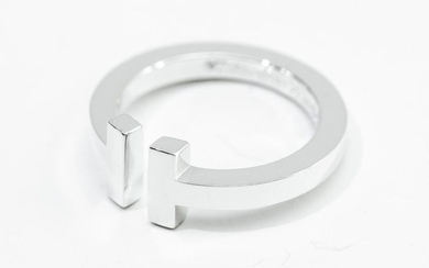 Tiffany T Square Ring Silver - Ring