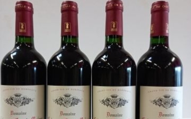 4 bouteilles de Lalande de Pomerol 2005 Domaine... - Lot 27 - Enchères Maisons-Laffitte