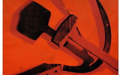 HAMMER AND SICKLE, Andy Warhol